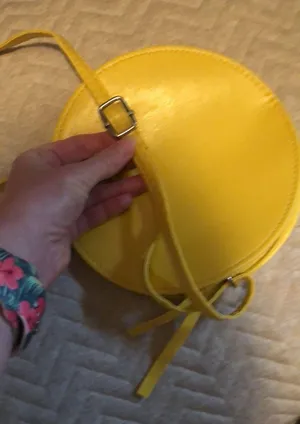 Lemon Slice Crossbody Purse Yellow thumbnail 3