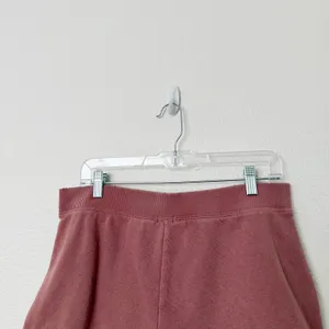 [Aerie] Distressed French Terry Knit Lounge Shorts Elastic Waistband Sz Large L thumbnail 6