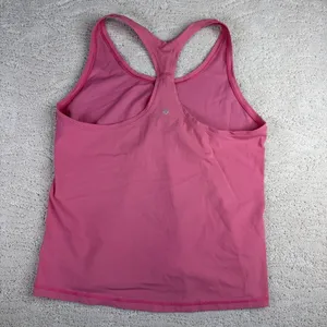 Women's‎ Lululemon Size 10 Pink Racerback Athletic Sports Tank Top thumbnail 2