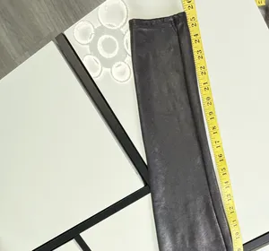 Spanx Faux Leather Leggings - Medium Petite (M/P) - Metallic Black🎀 thumbnail 13