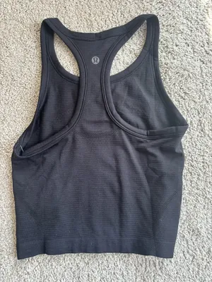Swiftly Tech Cropped Racerback Lululemon Tank Top thumbnail 2