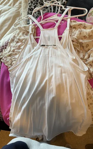 White FP Hot Shot Movement Mini Dress thumbnail 2