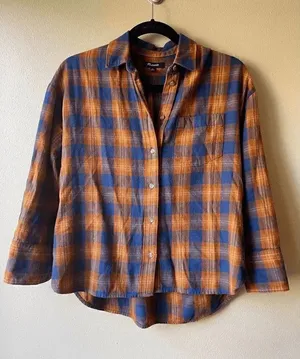 Madewell Westward Shirt in Ardan Plaid Size XS thumbnail 1