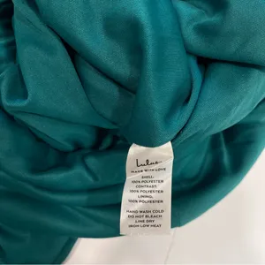 Lulus Striking Sweetheart Emerald Green Sequin Slit Sleeveless Midi Dress‎ LARGE thumbnail 11
