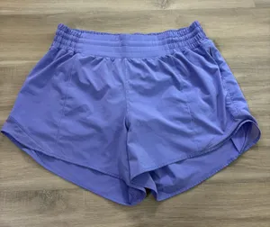 Lululemon Hotty Hot High-Rise Lined Short 4" Dark Lavender Women Size 10 thumbnail 1