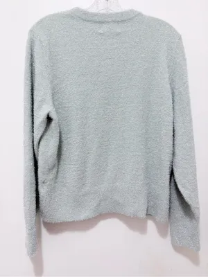 Old Navy Eyelash Shine Sweater Briny Water‎ Large NWT thumbnail 6