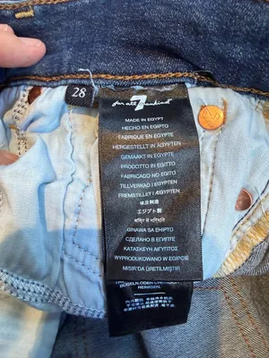 7 For All Mankind Dark Denim Ankle Gwenevere Jeans Size 28 thumbnail 10