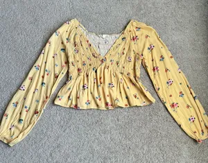 LA Hearts Floral Long Sleeve Blouse thumbnail 2