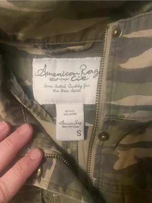 American Rag Cie Camouflage dress - Green Camo thumbnail 2