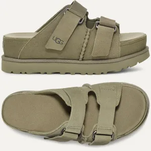 UGG Goldenstar Platform Slide Sandal Shaded Clover Green New Women's 11 / EU 42 thumbnail 1