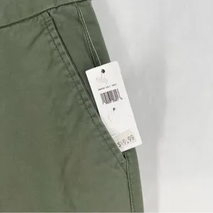 GAP Slim City‎ Olive Green Stretch Cotton Pant NWT Size 8 thumbnail 3