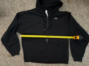 🖤✨ Accolade Full Zip Hoodie Black – Medium thumbnail 8