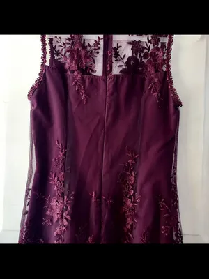 Nanette Lepore Sleeveless Lace Plum Mini Party Dress Sz 2 Formal Prom Wedding thumbnail 7