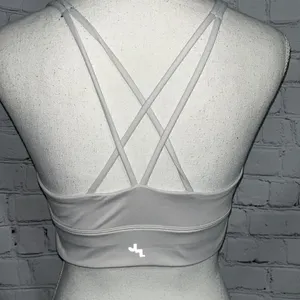 Joy Lab - White Strappy Exercise Bra - M thumbnail 3