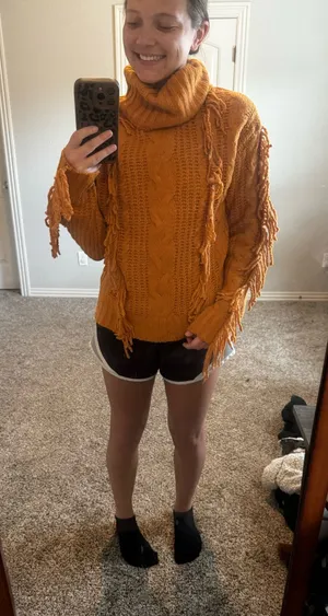 Impressions Fringe Sweater thumbnail 1