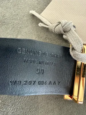 Tom Ford T Buckle Croc Embossed Belt thumbnail 5