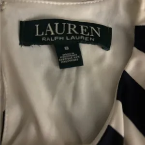 Ralph Lauren Asymmetrical Black and White Dress thumbnail 3
