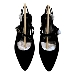 Jones New York Women's Quinema Slingback Mary Jane Flats in Black, Size 9 thumbnail 2