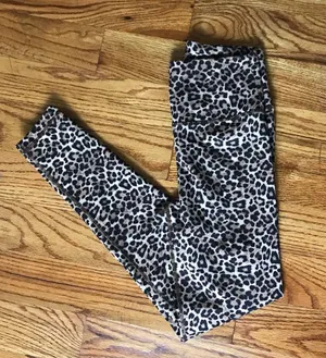American Eagle Leopard Print Leggings thumbnail 1