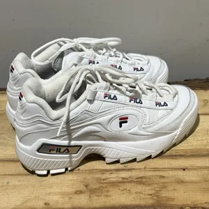 Fila Formation Shoes Size‎ 8D Casual Sneakers White Leather Low 5CM00514-125 thumbnail 6