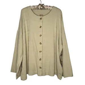 NWT Free People‎ Free-est Large Pippa Jacket Shacket Knit Slouchy Boxy Cover Up thumbnail 2