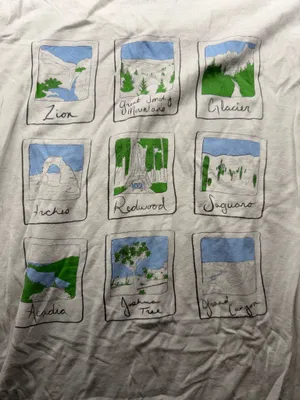 National Park Tee White Size M thumbnail 5