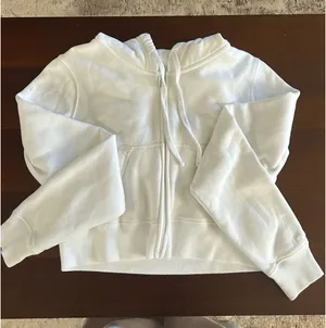 Hollister Zip-Up Cropped Hoodie thumbnail 1