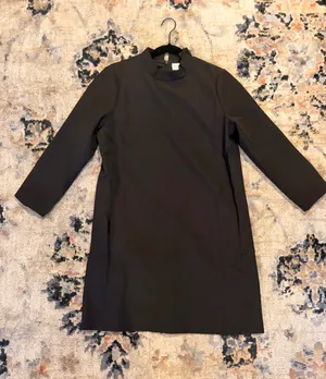 It Goes On Black Shift Dress Shop the Mint thumbnail 1