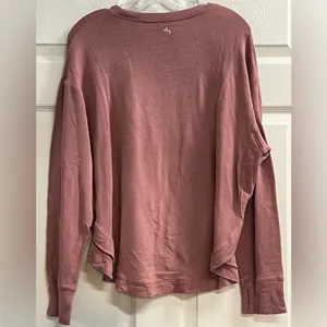 JoyLab Dusty Rose Sweatshirt with Thumb Holes - Size XL - GUC thumbnail 2
