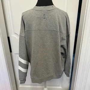 Free People Movement FP All Star Buti Oversized Gray Graphic Sweatshirt NWOT thumbnail 8