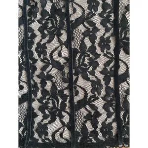 Express Black Lace Corset Bustier Top Strapless Goth Y2K Coquette Sizw S thumbnail 4
