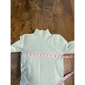 EUC Womens intimately free people open back seamless‎ ribbed stretch top SZ XS/S thumbnail 5