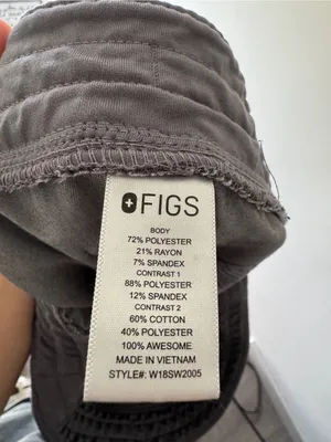 FIGS Women's Zamora‎ Jogger Scrub Pants in Graphite thumbnail 9