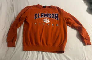 Clemson Crewneck Orange Size undefined thumbnail 1