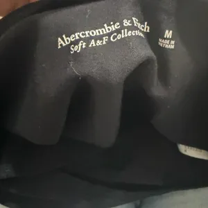 Abercrombie & Fitch Soft AF Collection Black V Back Long Sleeve Bodysuit Medium. thumbnail 8