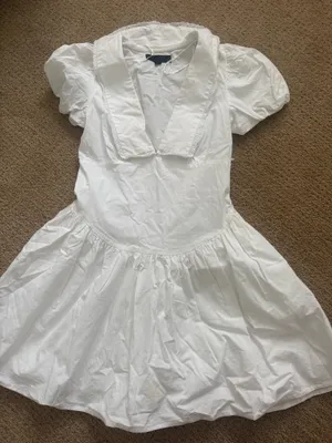 ZARA Dress Mini White thumbnail 1