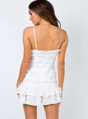 White Molina Dress thumbnail 3
