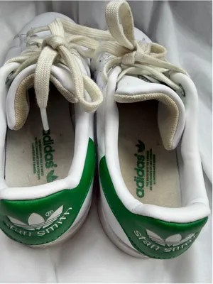 ⁠adidas Stan Smith White Fairway Green Sneakers 6 Low top court shoes Minimalist thumbnail 4