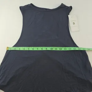 Buffbunny Collection -1632 NWT‎ Activewear Tank Top Criss Cross Back XS thumbnail 5