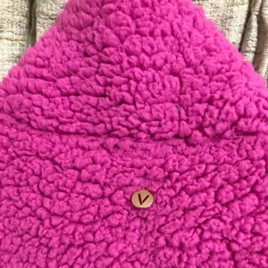 Lane Bryant Livi Active Hot Pink Sherpa Quarter Zip Pullover thumbnail 8