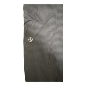 Lululemon Studio Dance Crop / Street to Studio Pant Size 6 • Gray Pinstripe thumbnail 3