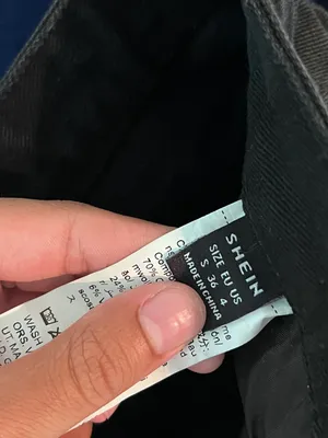 SheIn black cargo  jeans thumbnail 5