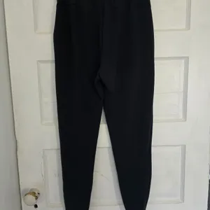 Gymshark Black Jogger Pants with White Logo thumbnail 4