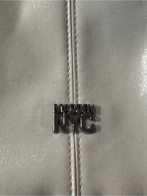 Madden NYC White Studded Shoulder Bag thumbnail 5