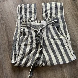 American Eagle Striped Pull On Pants Size XS thumbnail 3