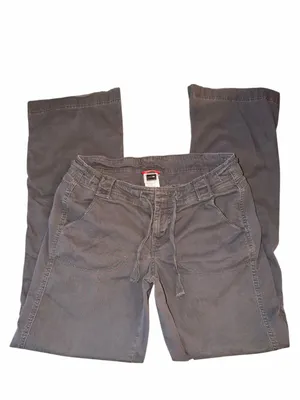The North Face Women’s Gray Convertible Hiking Pants Drawstring Size 6 thumbnail 2