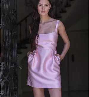 Maison Amory Tulip Dress Pink thumbnail 3