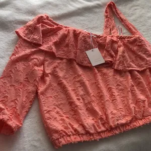 LC Lauren Conrad one shoulder blouse top, size large thumbnail 2