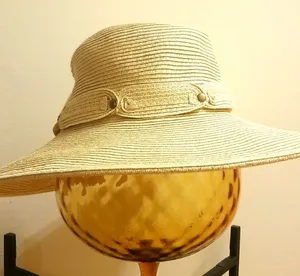 Nine West Sun Hat with decorative band thumbnail 1