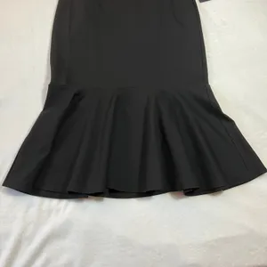 NEW Lulus Chic Masterpiece Black Backless Trumpet Hem Midi Dress Size M LBD Glam thumbnail 9